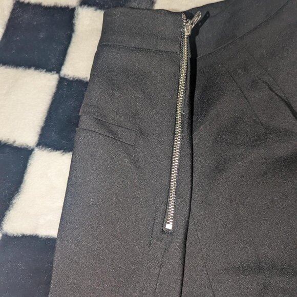 English Factory Black High Wasted Skort With Zipper Detail - Picture 2 of 4